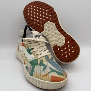 Womens Vans UltraRange Leila Hurst Camo Floral Canvas Skate Sneaker Shoes Size 7